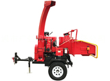 GYFS-200Q Traction wheel chassis tree (branch) slicer/crusher