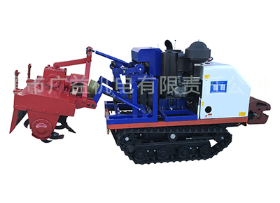 1G-100 crawler robot rotary tiller